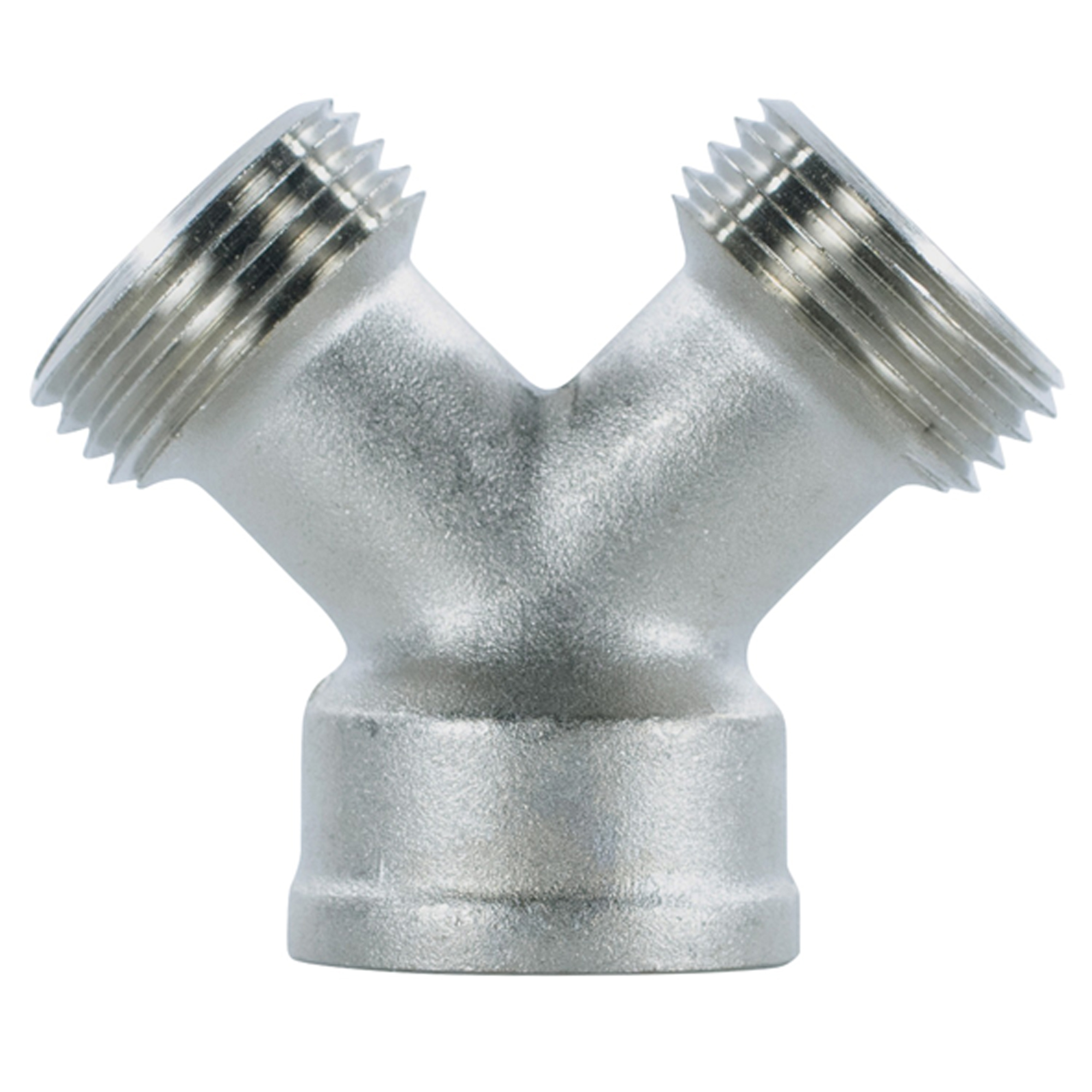 Certified Appliance Accessories Y-Fitting — 3/4in. FGH x 3/4in. MGH x 3/4in. MGH, Model# YFBFMM
